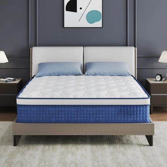 ZHUOTING Hybrid Mattress In A Box With Pocket Springs