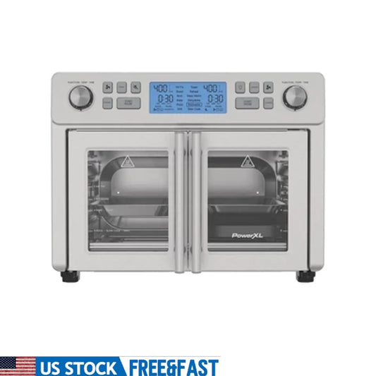 SmartSynx Dual Zone Toaster Oven Air Fryer 25L Capacity