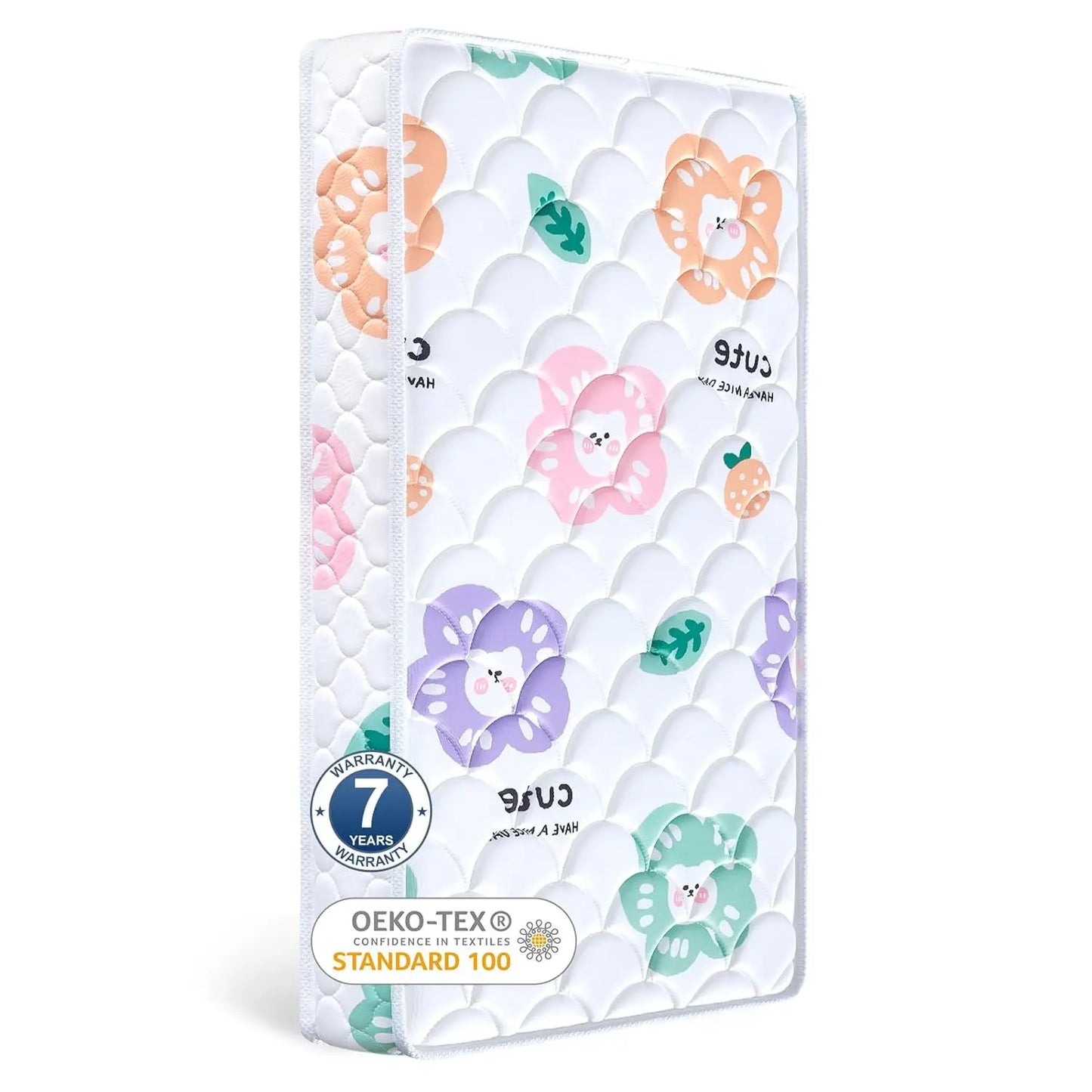 Crib and Toddler Mattress - 52" x 27.6" x 5" - Breathable - Firm - Dual Sided Standard Size Baby Mattress for Crib - Premium Foa