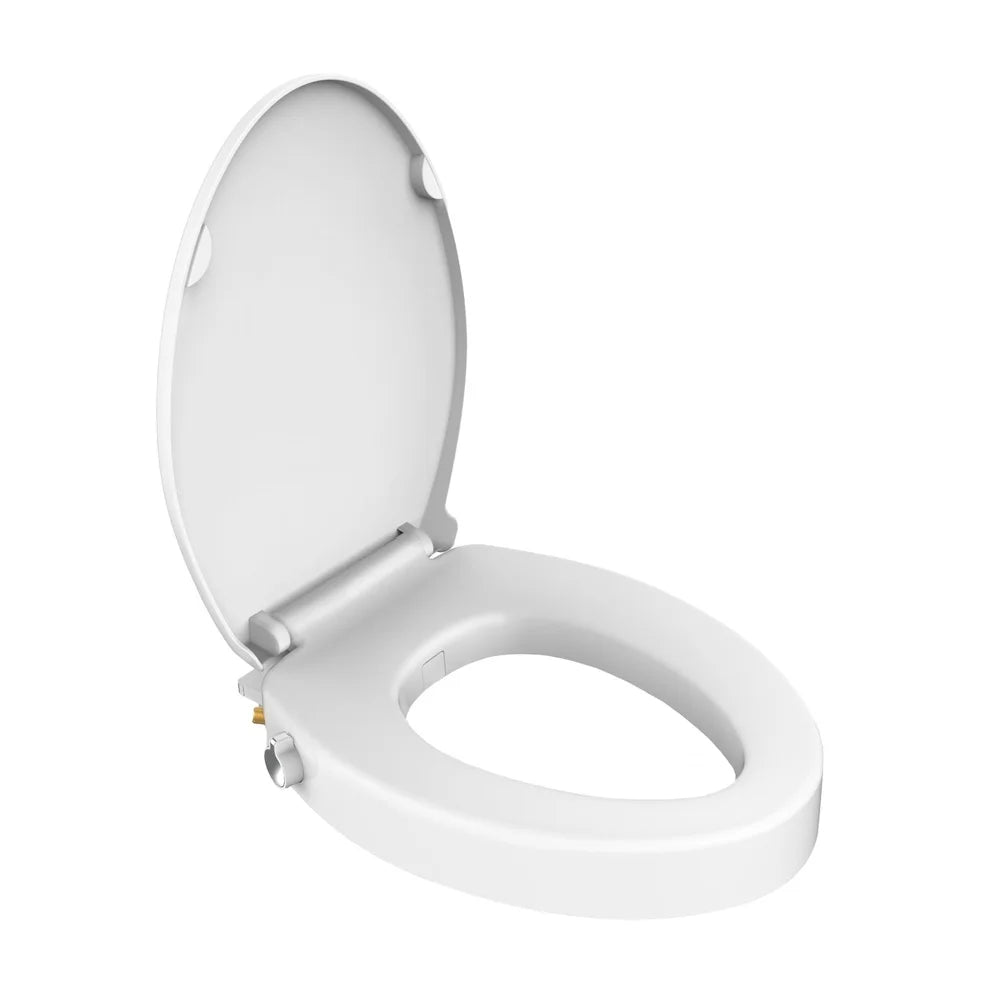 XMSJ ADA Compliant Elongated Soft Close Toilet Seat Bidet