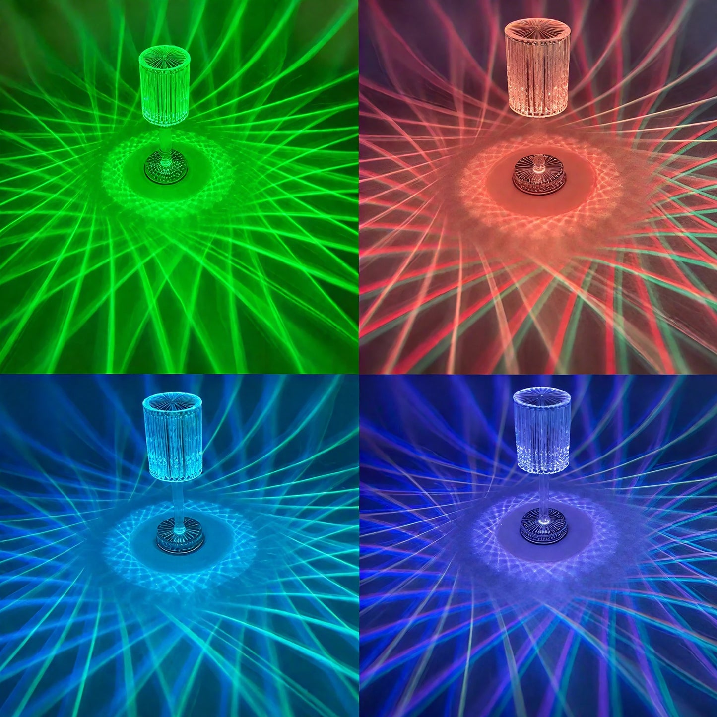 The LED Table Lamp With A High-end Line Crystal Lamp Is Suitable For Bedrooms, Staircases, Kitchens, Piano Rooms And Dance Studi