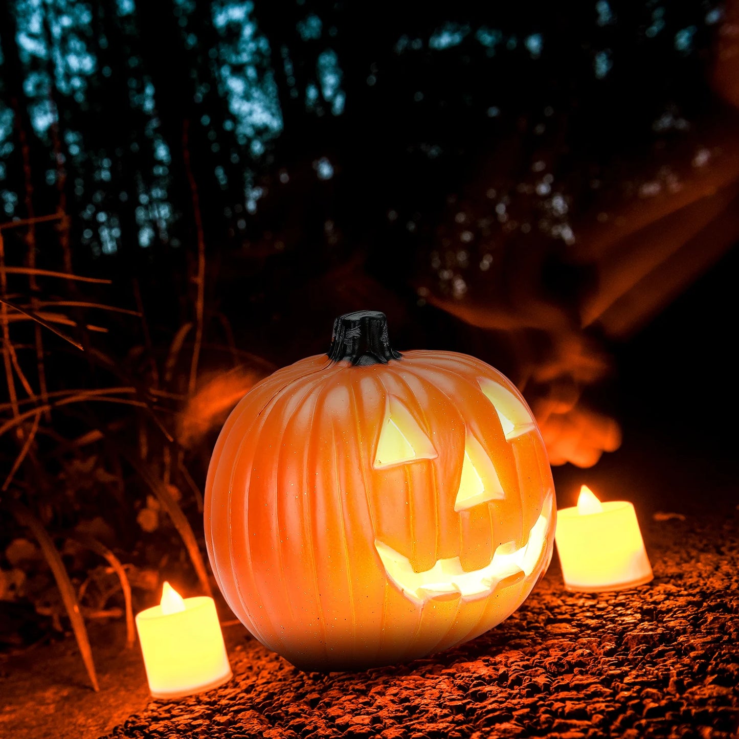 Hallow Decorative Lights Halloween Decorations Halloween Easter Face Funny Hallow Pumpkin Lights Decorate Holiday Decorations