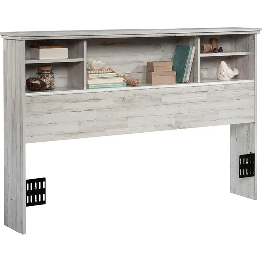 Sauder River Ranch Full-Queen Headboard, White Plank Finish