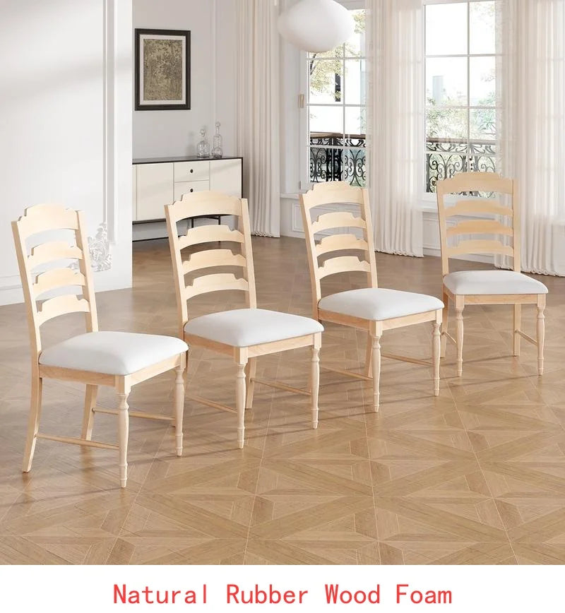 Vintage Traditional Extendable Dining Table 82.7" with Removable Leaf 23.6", Natural Finish