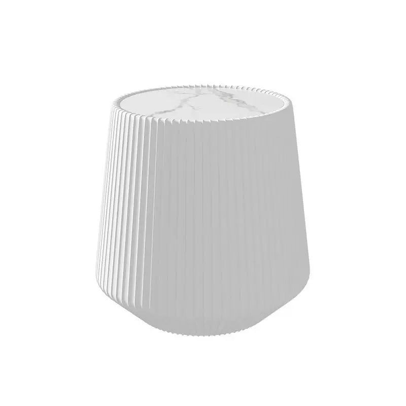 Cream Style Stone Coffee Table For Modern Living Room