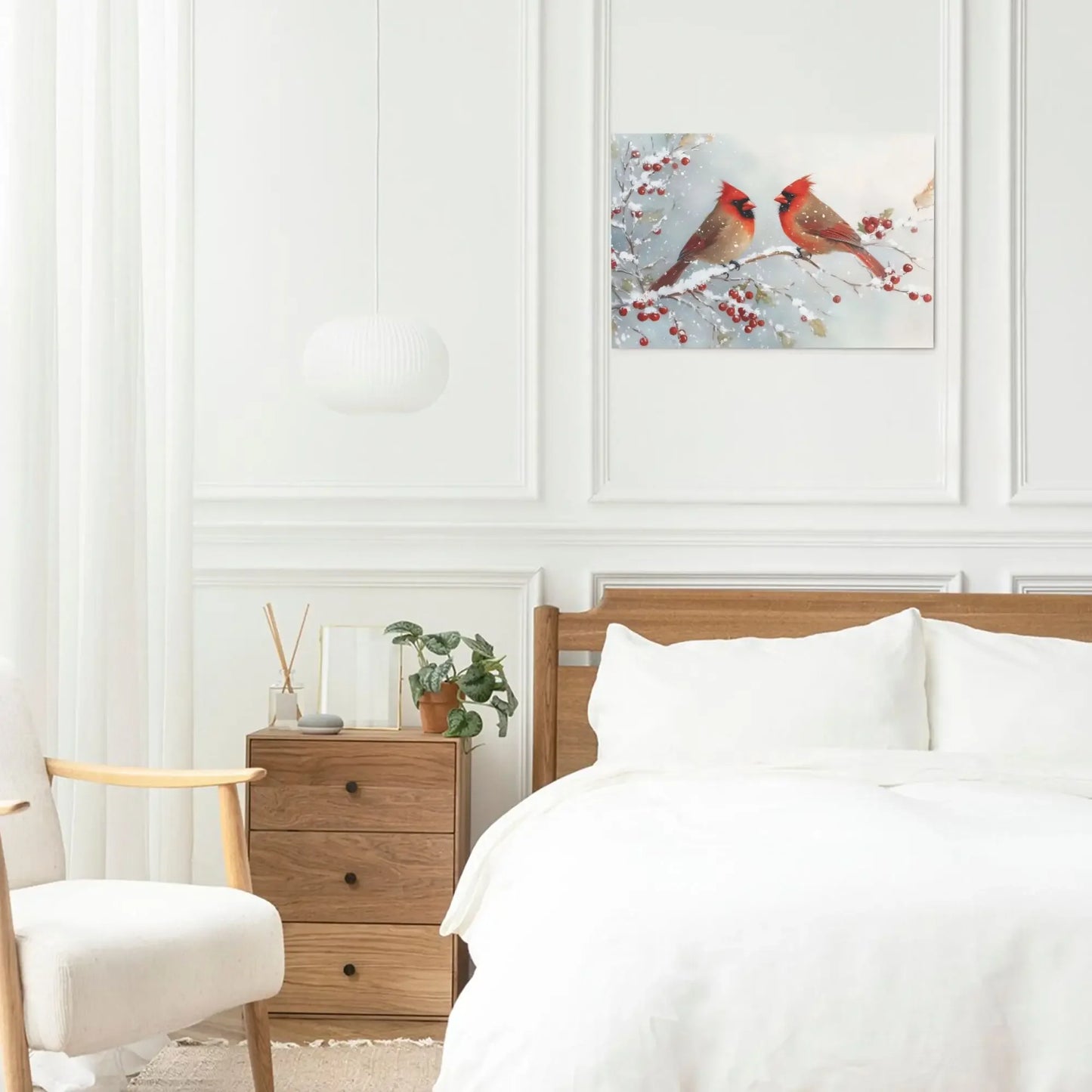 Botanical Canvas Wall Art for Cute Room Decor