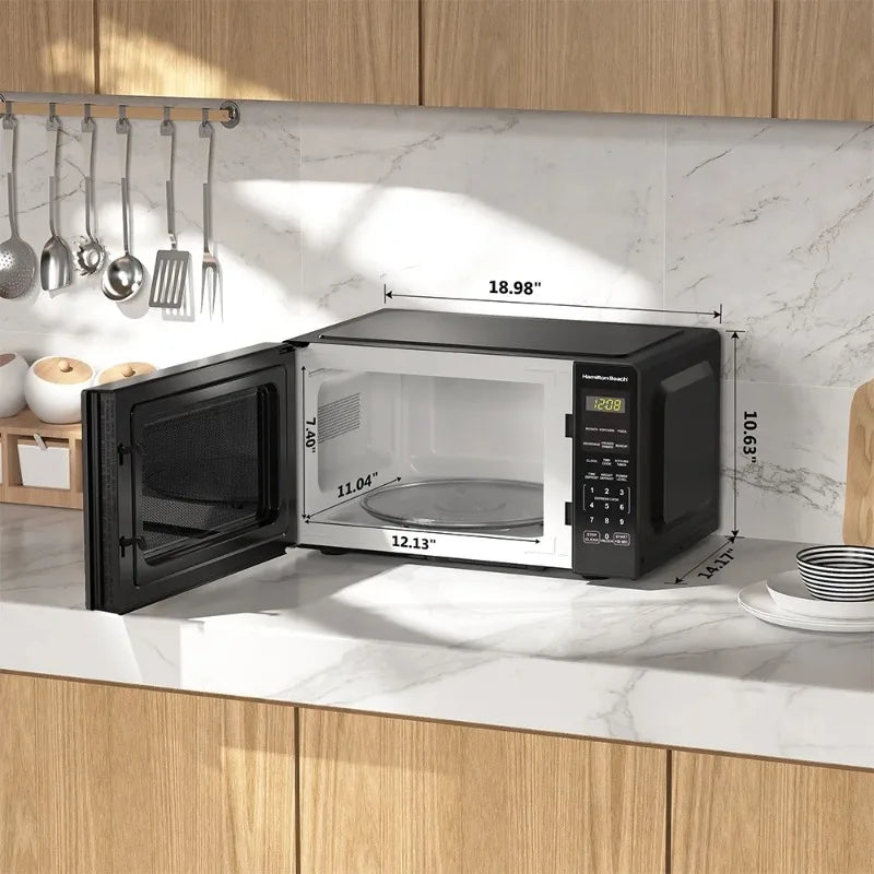 Hamilton Beach Countertop Microwave Oven 900 Wattage