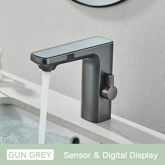 Rozin Touchless Sensor Basin Faucet With Digital Display