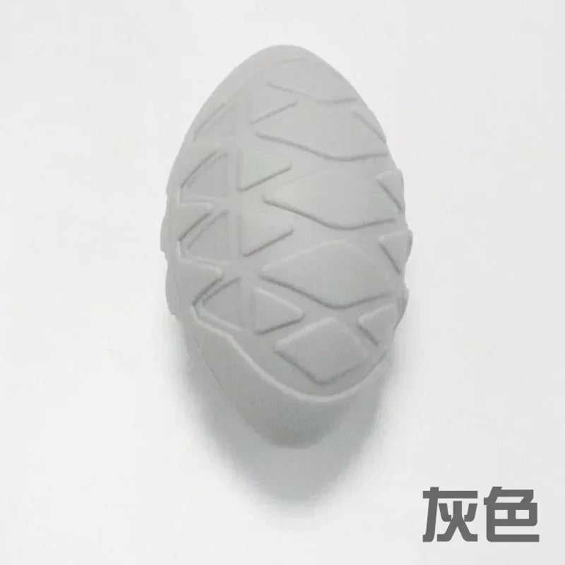Pet Dog Ball Toy Natural Non-toxic Rubber Football Style Dog Chew Toy Cat Training Toy for Small Medium Large Dogs