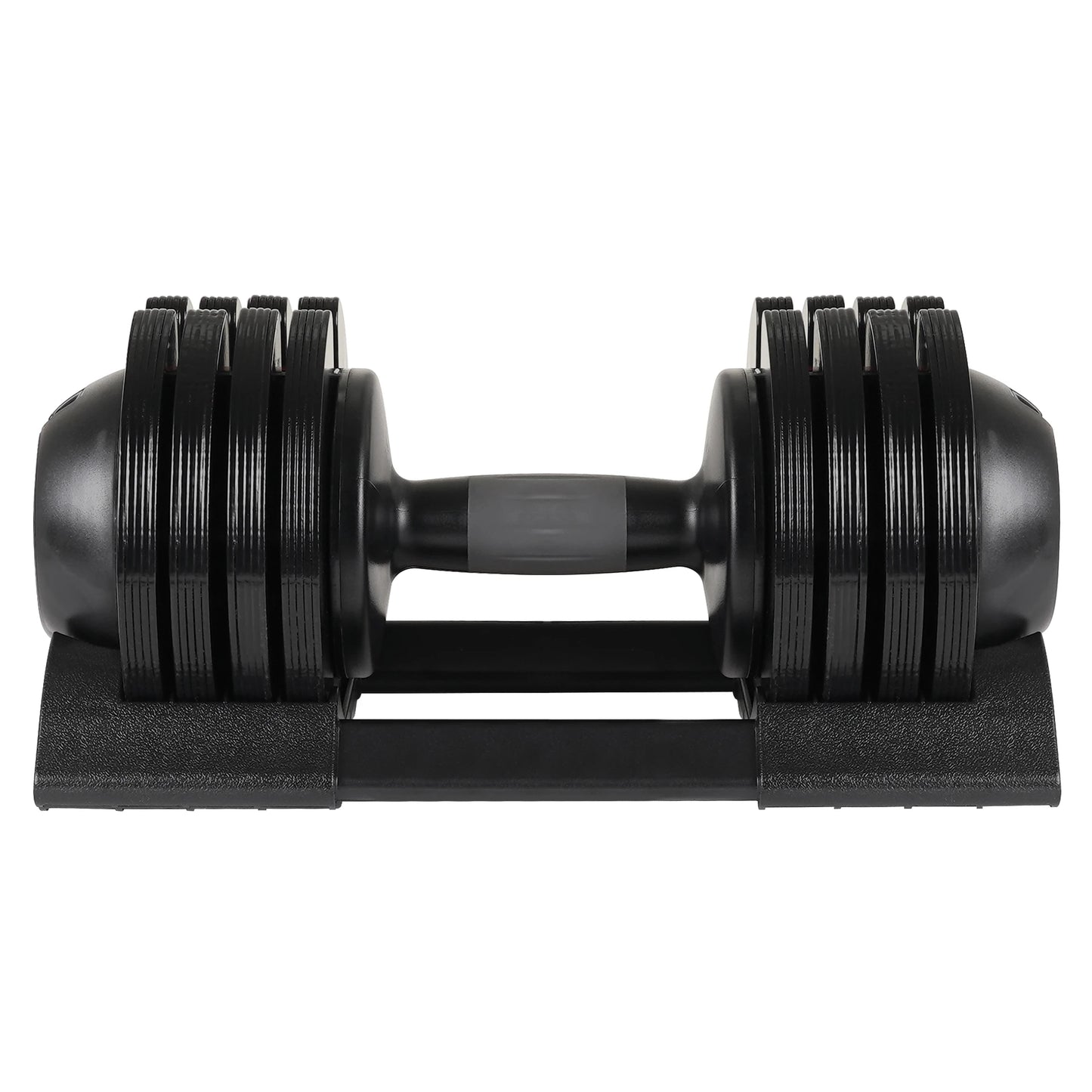 1PC Adjustable Dumbbells 52LBS Free Dumbbell Weight Adjust With Anti-Slip Handle Steel + Plastic For Full-Body Home Gym Workouts