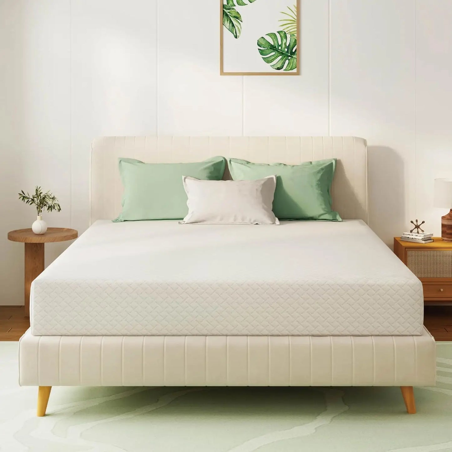 Sichuan Green Tea Memory Foam Mattress for Cool Sleep Relief